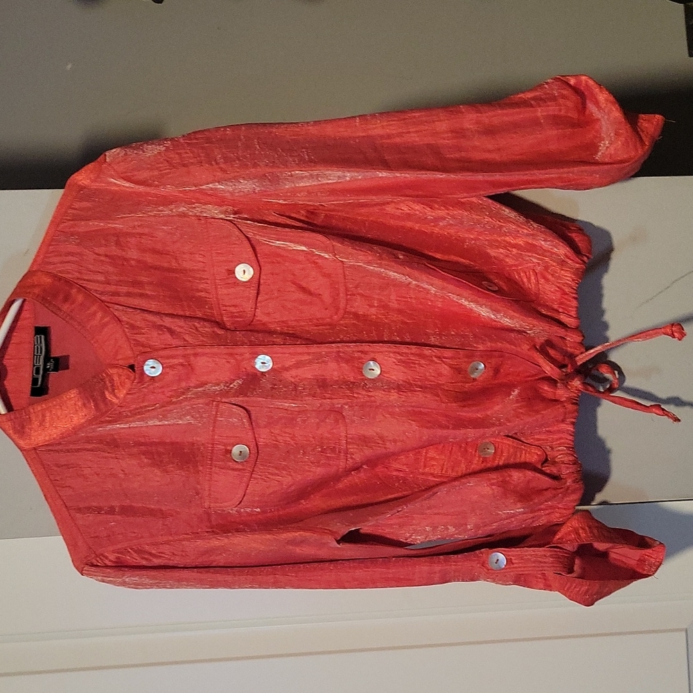 Orange Blouse